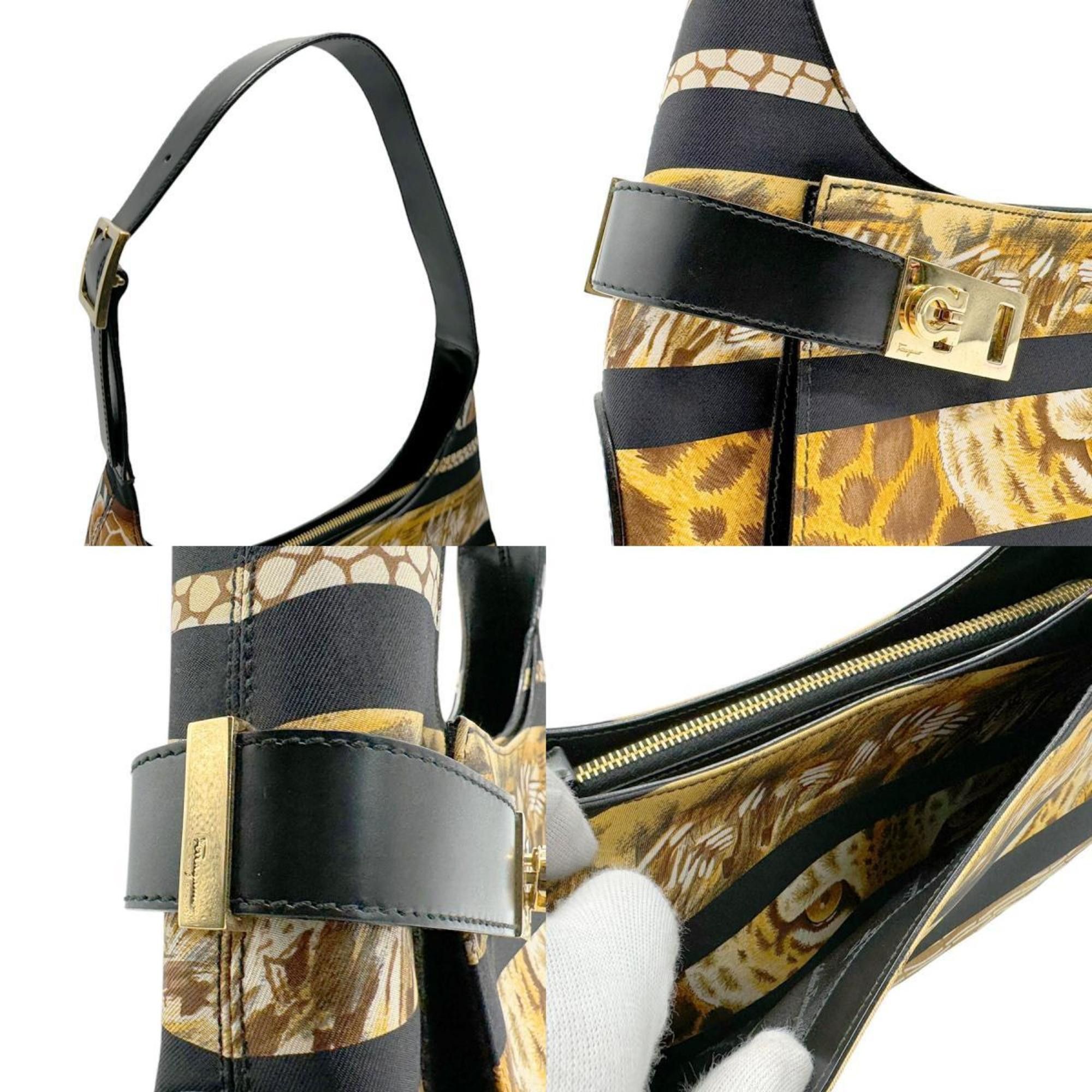 Salvatore Ferragamo Salvatore Ferragamo Ganchio city shoulder Size ONE SIZE - 4 Thumbnail