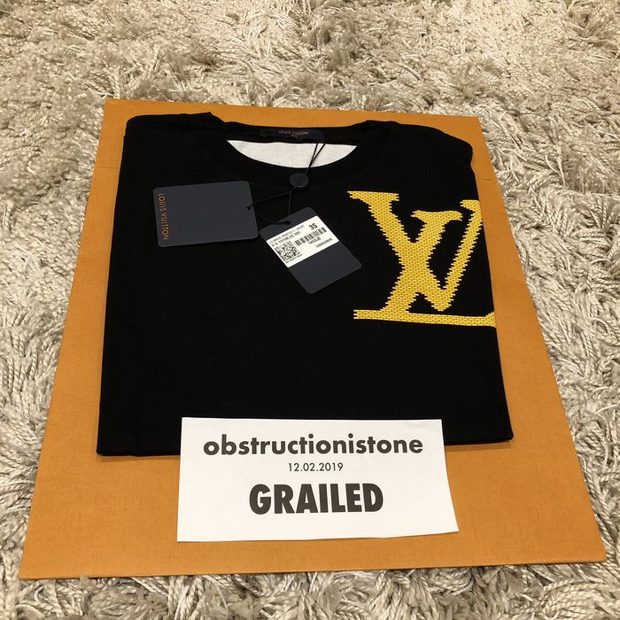 Louis Vuitton 2019 Yellow Brick Road T-Shirt - Black T-Shirts