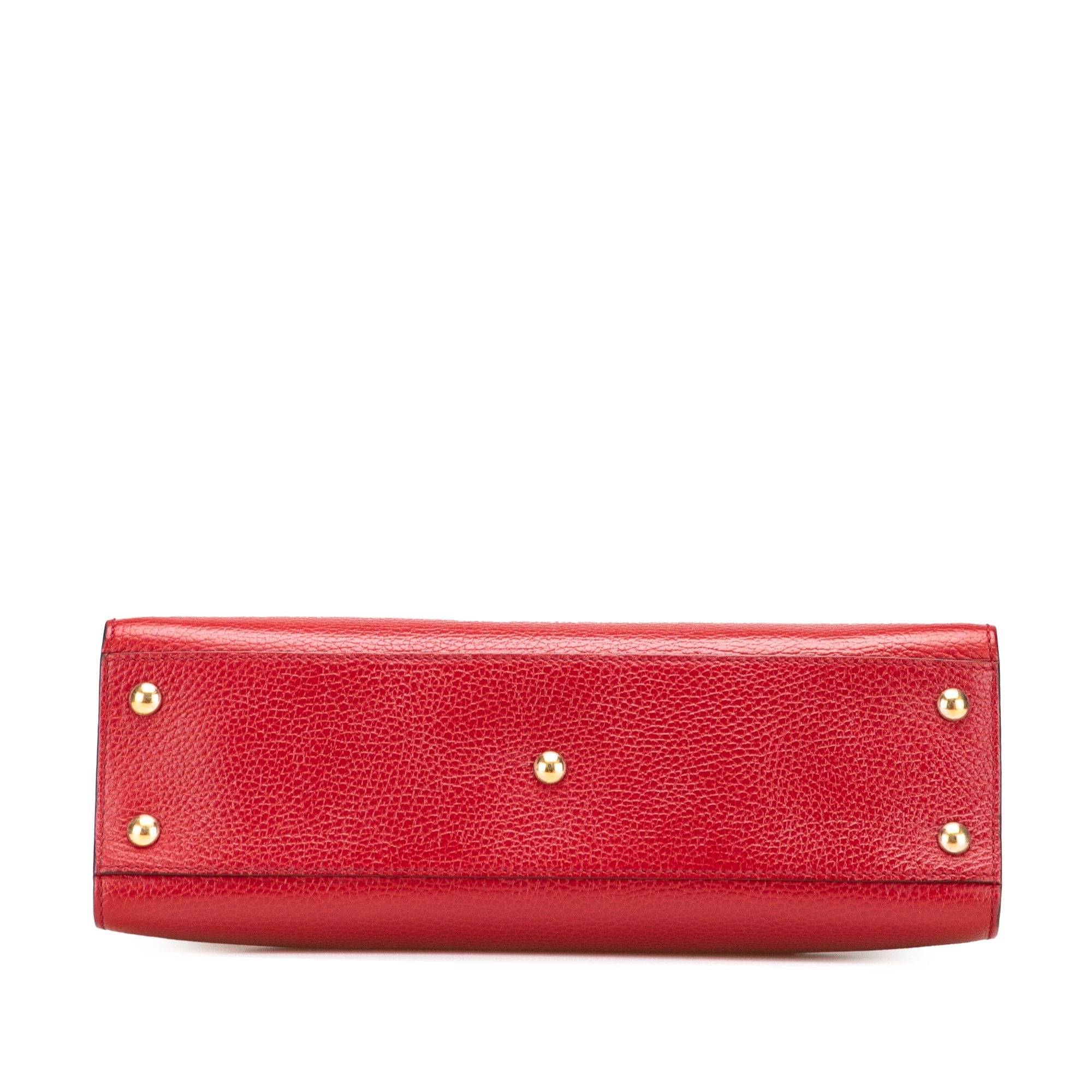 Gucci Gucci Medium Tricolor Pebbled Calfskin Soho Convertible Top Handle Bag Size ONE SIZE - 3 Thumbnail