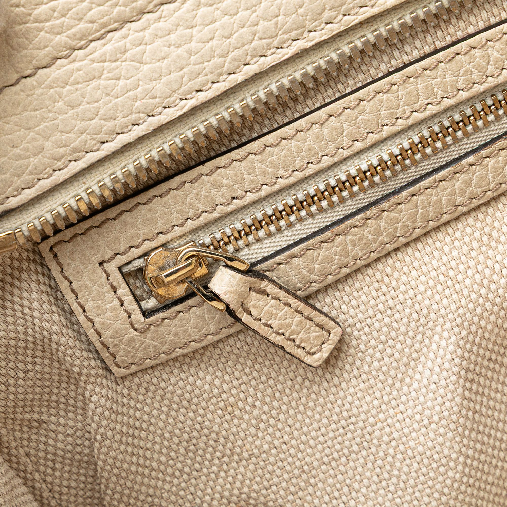 Gucci Gucci Medium Tricolor Pebbled Calfskin Soho Convertible Top Handle Bag Size ONE SIZE - 7 Thumbnail