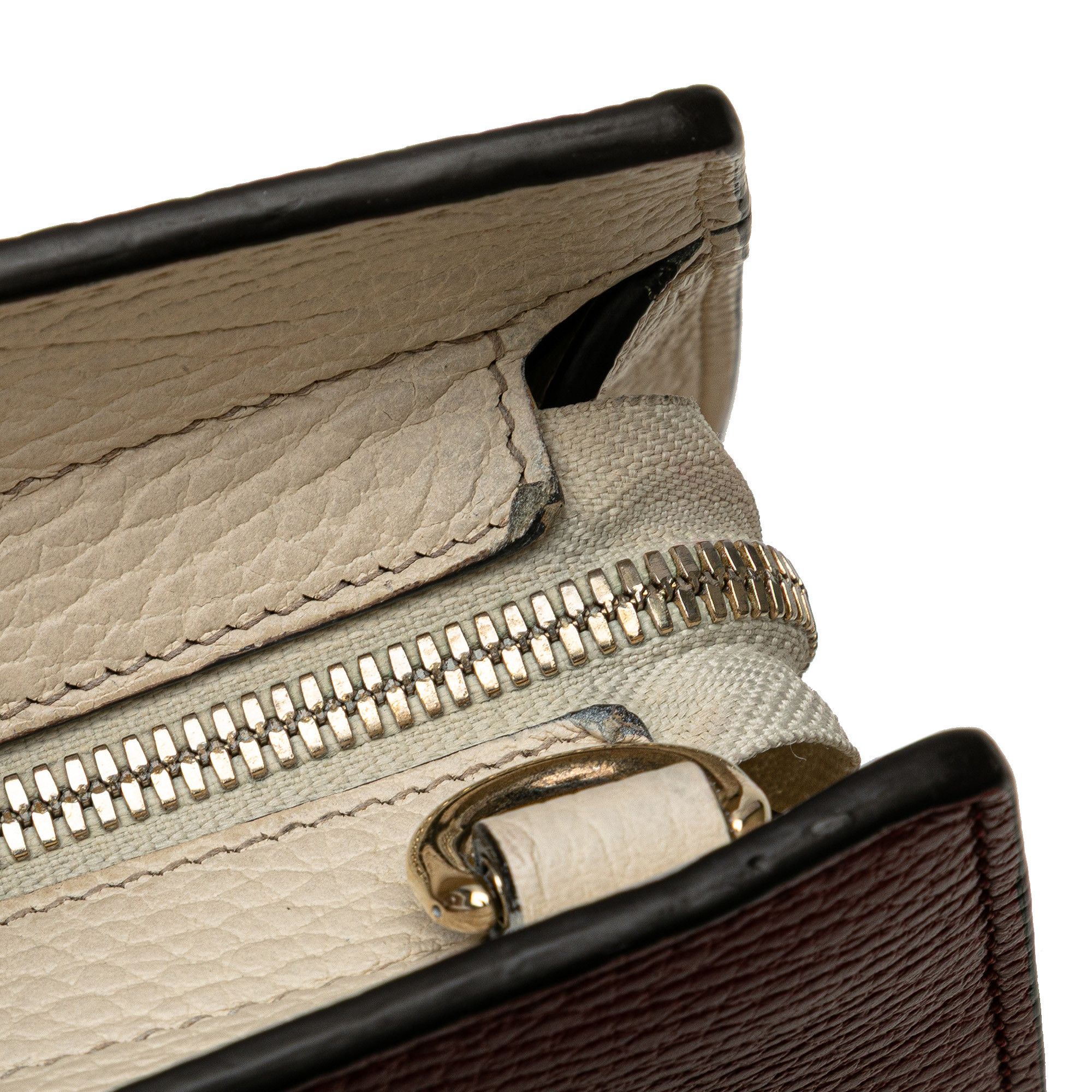 Gucci Gucci Medium Tricolor Pebbled Calfskin Soho Convertible Top Handle Bag Size ONE SIZE - 10 Thumbnail
