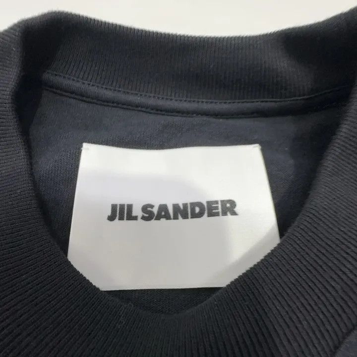 Jil Sander JIL SANDER Black Logo Short Sleeve T-shirt 0079 Size US L / EU 52-54 / 3 - 4 Thumbnail