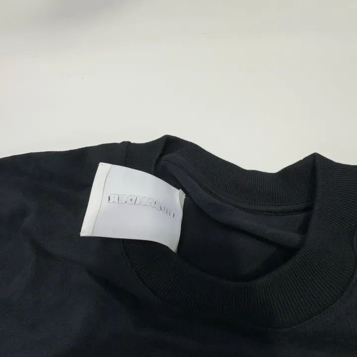 Jil Sander JIL SANDER Black Logo Short Sleeve T-shirt 0079 Size US L / EU 52-54 / 3 - 7 Thumbnail