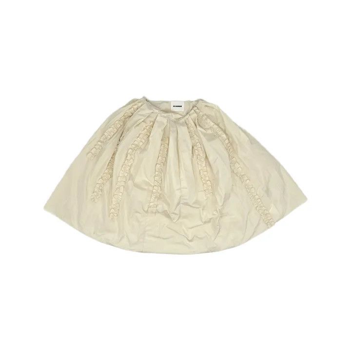 Jil Sander JIL SANDER SS23 Pleated High-Waist Midi Skirt 0079 Size US 36 / EU 52 - 2 Thumbnail