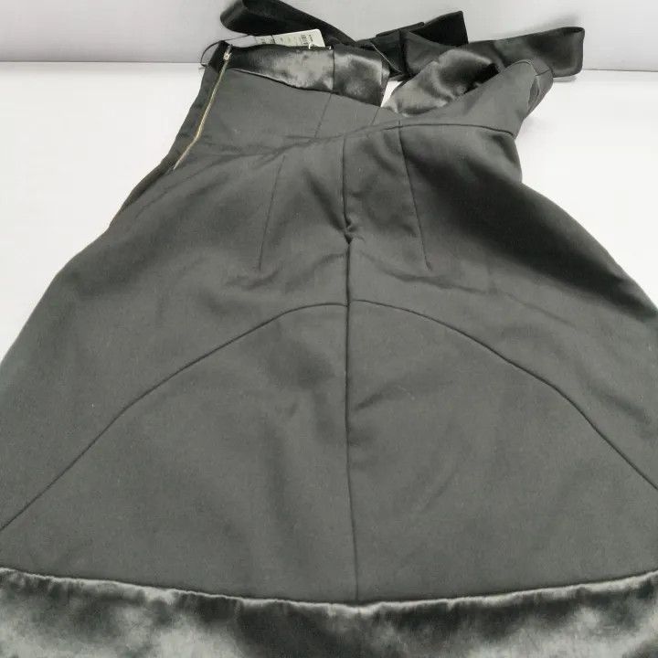 Jil Sander JIL SANDER Black Sleeveless Dress with Bow Detail 0079 Size US 34 / EU 50 - 9 Thumbnail