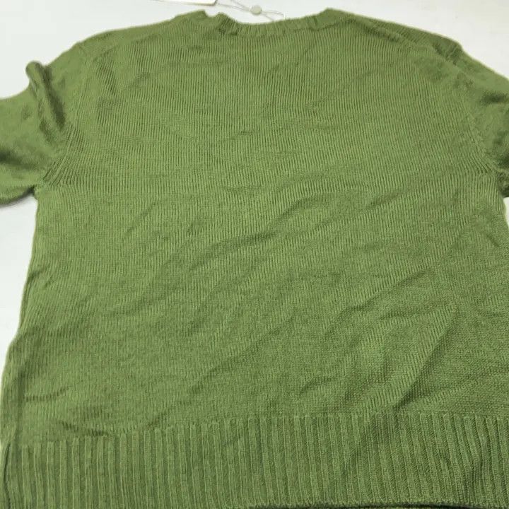 Jil Sander JIL SANDER Green Long Sleeve Knit Sweater 0079 Size US S / EU 44-46 / 1 - 7 Thumbnail