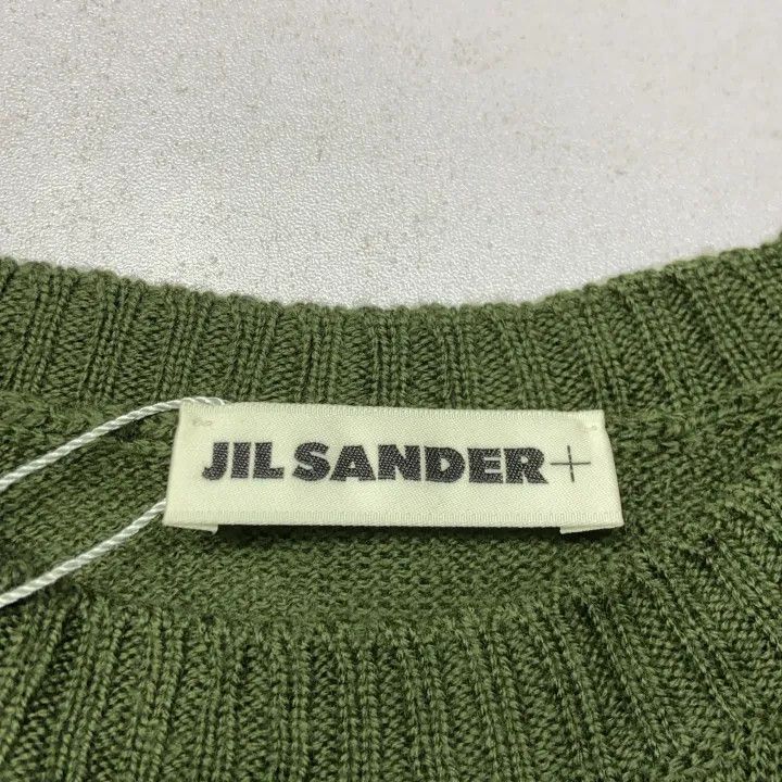 Jil Sander JIL SANDER Green Long Sleeve Knit Sweater 0079 Size US S / EU 44-46 / 1 - 4 Thumbnail