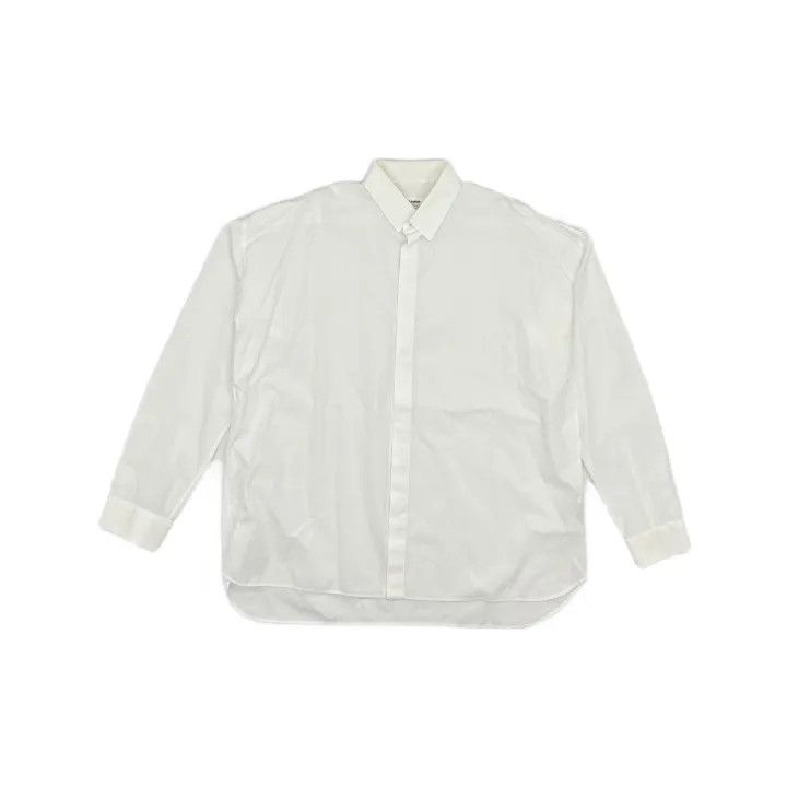 JIL SANDER Casual Solid Button-Up Shirt 0079