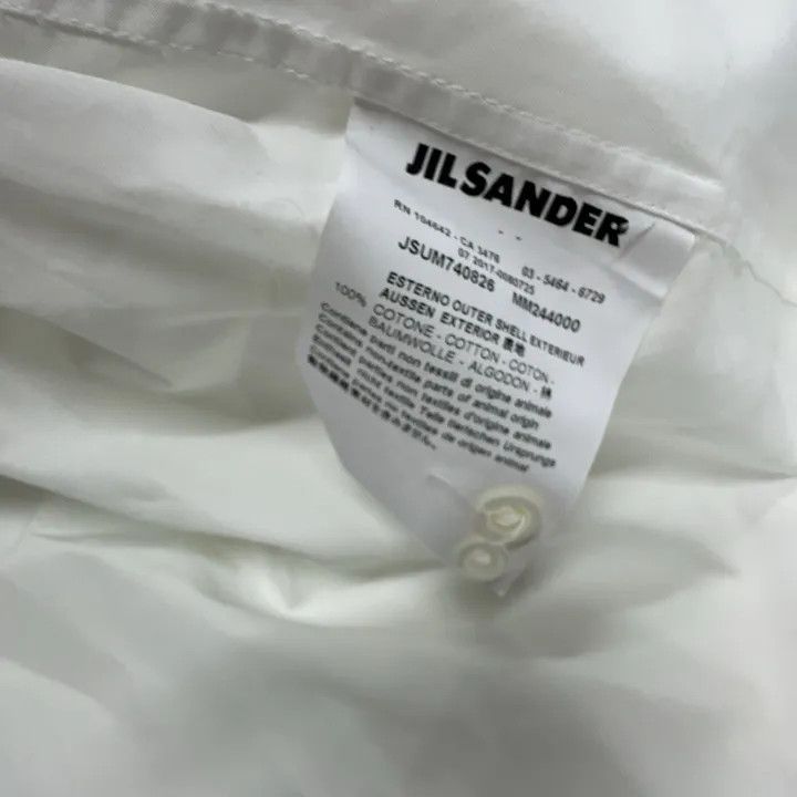 JIL SANDER Casual Solid Button-Up Shirt 0079