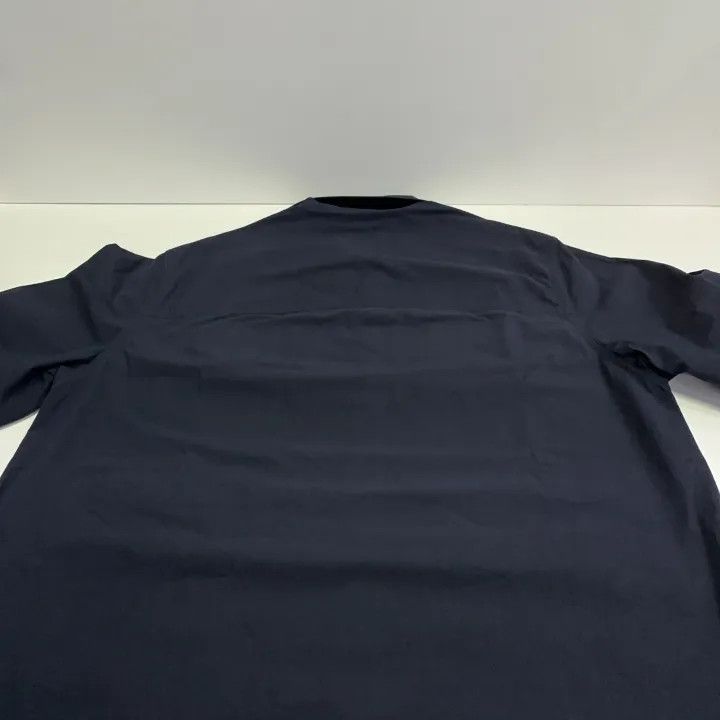 Jil Sander JIL SANDER Short Sleeve Pocket Shirt in Blue 0079 Size US M / EU 48-50 / 2 - 11 Thumbnail