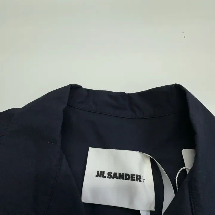 Jil Sander JIL SANDER Short Sleeve Pocket Shirt in Blue 0079 Size US M / EU 48-50 / 2 - 5 Thumbnail