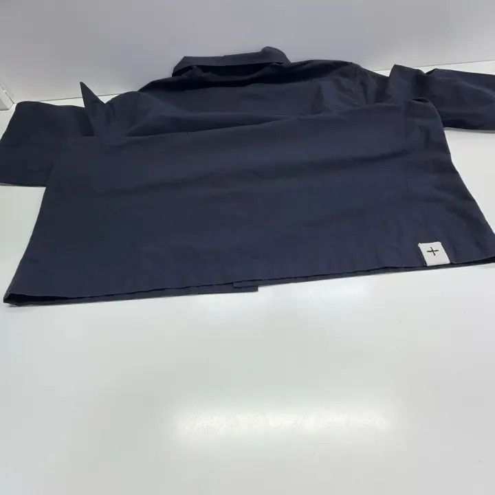Jil Sander JIL SANDER Short Sleeve Pocket Shirt in Blue 0079 Size US M / EU 48-50 / 2 - 12 Thumbnail