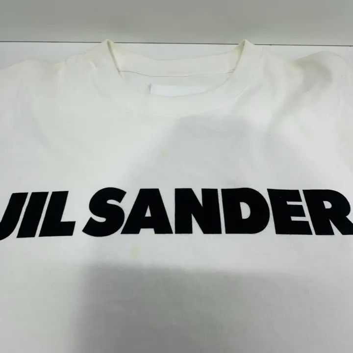 Jil Sander JIL SANDER Logo Print Short Sleeve T-Shirt 0079 Size US XL / EU 56 / 4 - 10 Thumbnail
