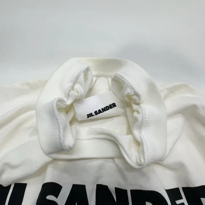 Jil Sander JIL SANDER Logo Print Short Sleeve T-Shirt 0079 Size US XL / EU 56 / 4 - 8 Thumbnail