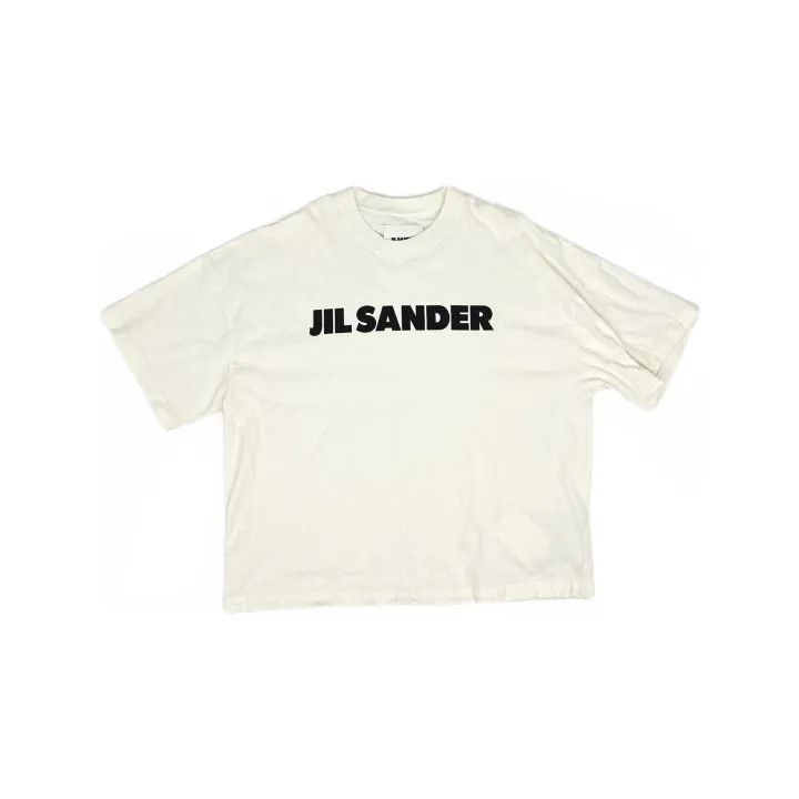 Jil Sander JIL SANDER Logo Print Short Sleeve T-Shirt 0079 Size US XL / EU 56 / 4 - 2 Thumbnail