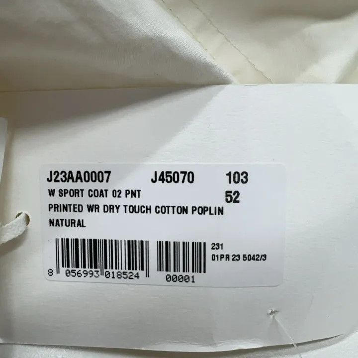 Jil Sander JIL SANDER Logo Print Long Sleeve Coat 0079 Size US L / EU 52-54 / 3 - 5 Thumbnail