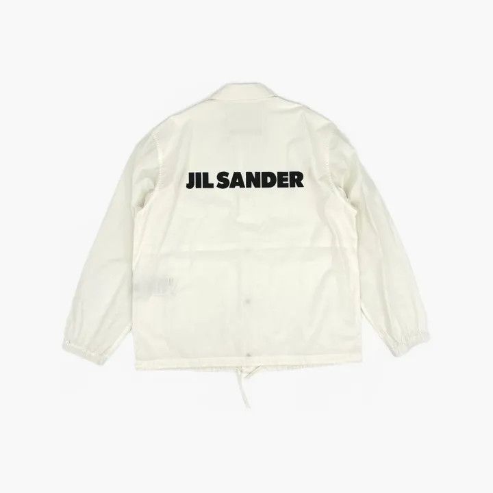 Jil Sander Jil Sander Logo Print Shirt Jacket for Men 0079 Size US M / EU 48-50 / 2 - 3 Thumbnail