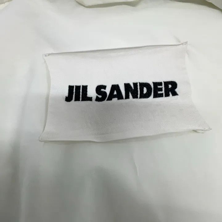 Jil Sander Jil Sander Logo Print Shirt Jacket for Men 0079 Size US M / EU 48-50 / 2 - 4 Thumbnail