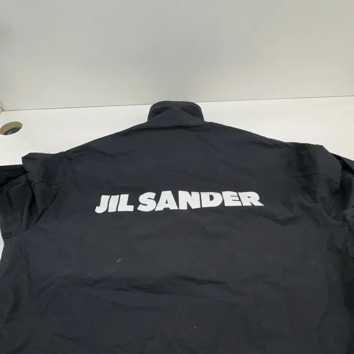 Jil Sander JIL SANDER Black Logo Print Jacket 0079 Size US L / EU 52-54 / 3 - 13 Thumbnail