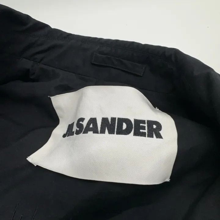 Jil Sander JIL SANDER Black Logo Print Jacket 0079 Size US L / EU 52-54 / 3 - 6 Thumbnail