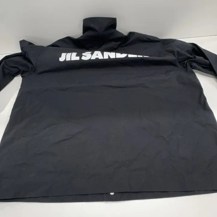 Jil Sander JIL SANDER Black Logo Print Jacket 0079 Size US L / EU 52-54 / 3 - 14 Thumbnail