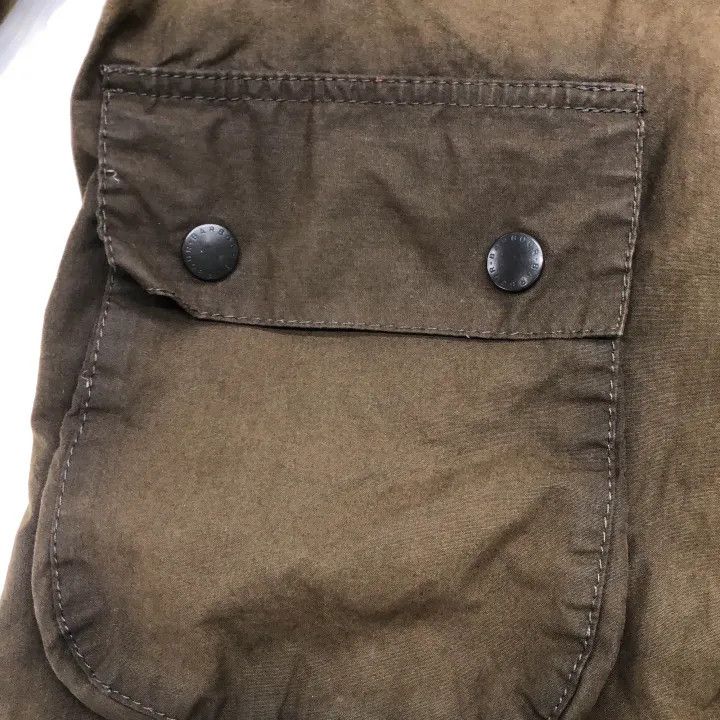 Barbour Barbour Olive Green Waxed Jacket for Men 0079 Size US S / EU 44-46 / 1 - 9 Thumbnail