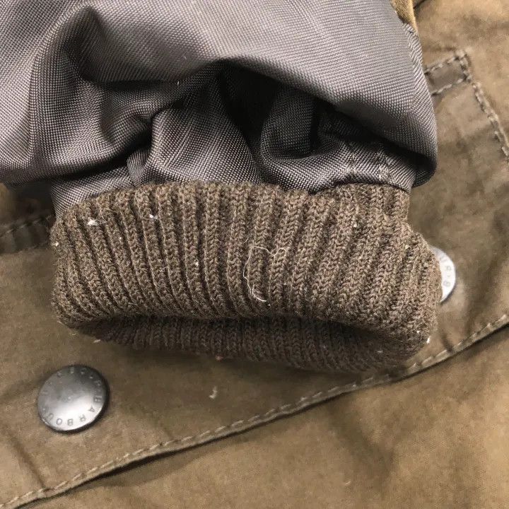 Barbour Barbour Olive Green Waxed Jacket for Men 0079 Size US S / EU 44-46 / 1 - 5 Thumbnail