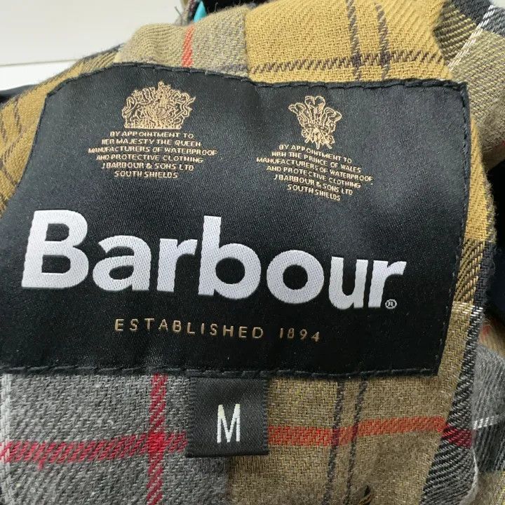 Barbour Barbour Navy Blue Waxed Jacket for Men 0079 Size US M / EU 48-50 / 2 - 4 Thumbnail