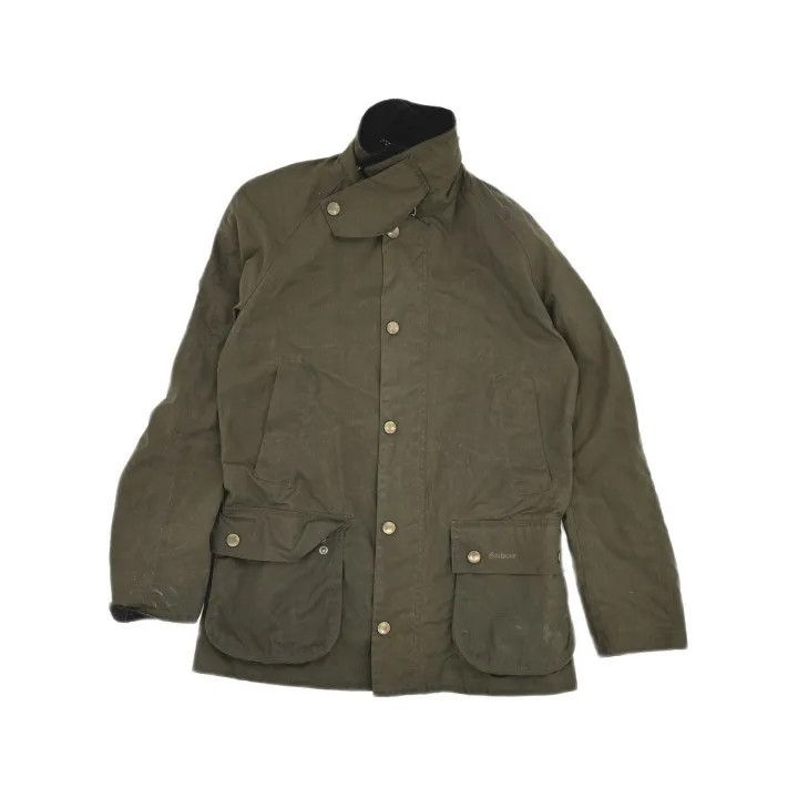 Barbour Barbour Ashby Waxed Jacket with Contrast Collar 0079 Size US S / EU 44-46 / 1 - 2 Thumbnail