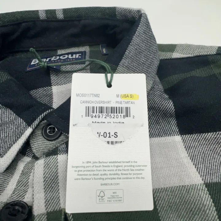 Barbour Barbour Plaid Outdoor Windbreaker Shirt Jacket 0079 Size US M / EU 48-50 / 2 - 5 Thumbnail