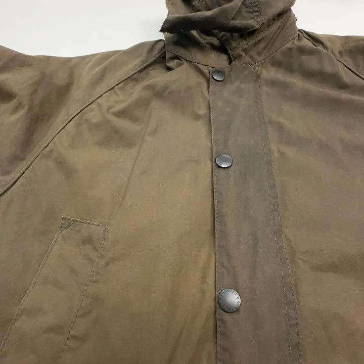 Barbour Barbour Casual Waxed Jacket in Olive Green 0079 Size US M / EU 48-50 / 2 - 10 Thumbnail