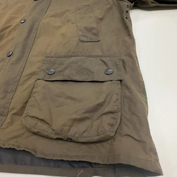 Barbour Barbour Casual Waxed Jacket in Olive Green 0079 Size US M / EU 48-50 / 2 - 12 Thumbnail