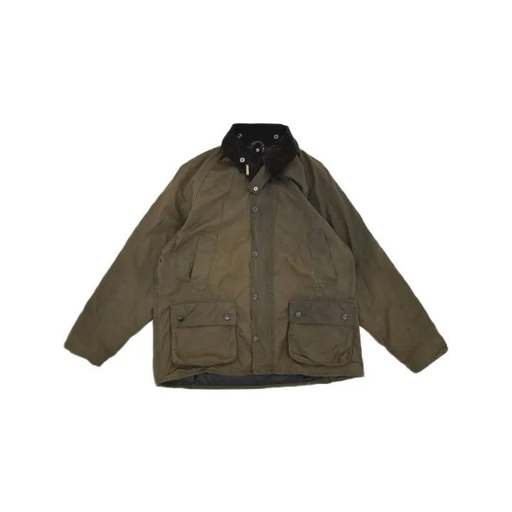 Barbour Barbour Casual Waxed Jacket in Olive Green 0079 Size US M / EU 48-50 / 2 - 2 Thumbnail