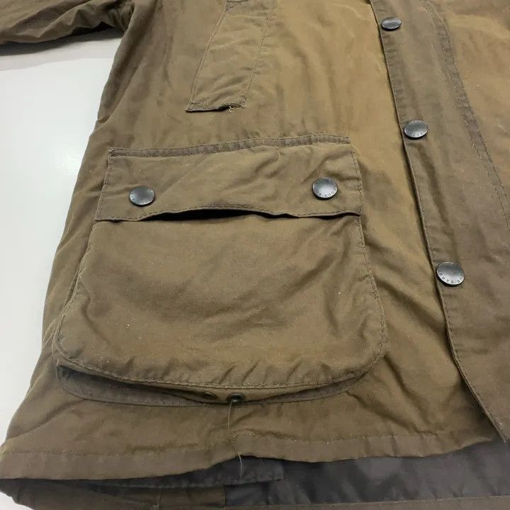 Barbour Barbour Casual Waxed Jacket in Olive Green 0079 Size US M / EU 48-50 / 2 - 11 Thumbnail