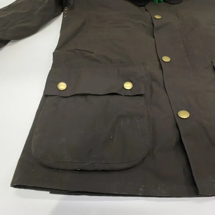 Barbour Barbour Ashby Green Waxed Jacket for Men 0079 Size US M / EU 48-50 / 2 - 11 Thumbnail