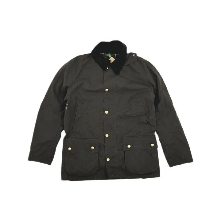 Barbour Barbour Ashby Green Waxed Jacket for Men 0079 Size US M / EU 48-50 / 2 - 2 Thumbnail