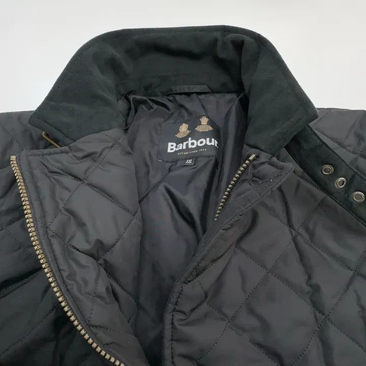 Barbour Barbour Black Long Sleeve Button Jacket 0079 Size US XXL / EU 58 / 5 - 7 Thumbnail