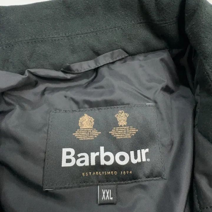 Barbour Barbour Black Long Sleeve Button Jacket 0079 Size US XXL / EU 58 / 5 - 4 Thumbnail