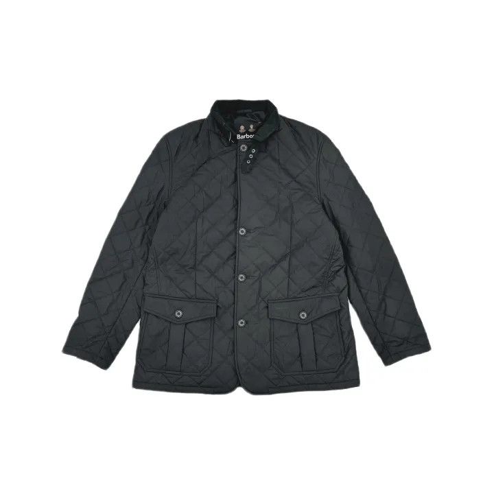 Barbour Barbour Black Long Sleeve Button Jacket 0079 Size US XXL / EU 58 / 5 - 2 Thumbnail