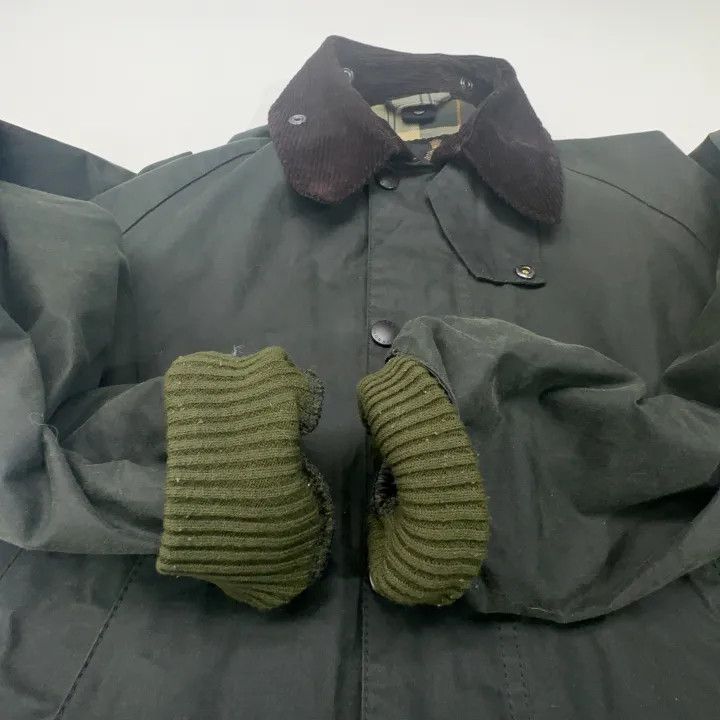 Barbour Barbour Long Sleeve Waxed Jacket for Men 0079 Size US S / EU 44-46 / 1 - 8 Thumbnail