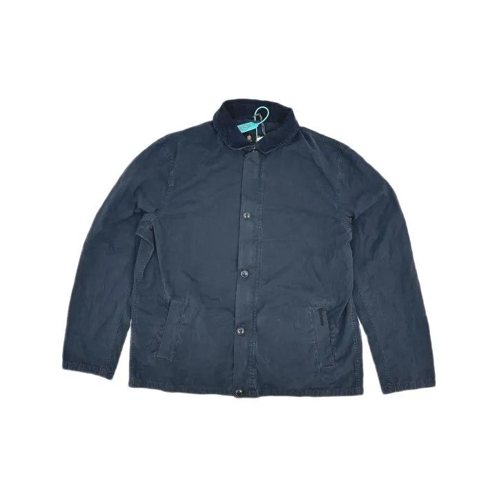 Barbour Barbour Long Sleeve Buttoned Coat 0079 Size US XXL / EU 58 / 5 - 2 Thumbnail