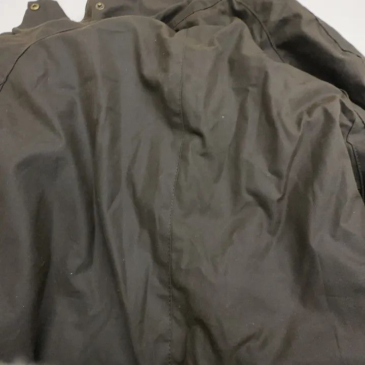 Barbour Barbour Solid Color Button-Up Waxed Jacket 0079 Size US XL / EU 56 / 4 - 6 Thumbnail