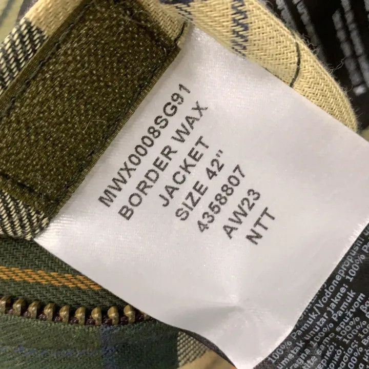 Barbour Barbour Classic Long Sleeve Waxed Jacket 0079 Size US L / EU 52-54 / 3 - 5 Thumbnail
