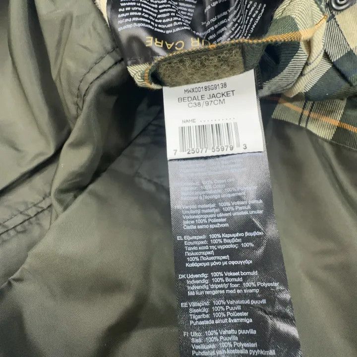Barbour Barbour Green Waxed Jacket for Men 0079 Size US M / EU 48-50 / 2 - 5 Thumbnail