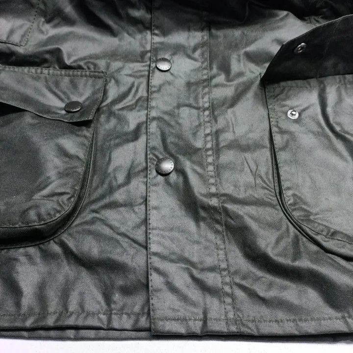 Barbour Barbour Long Sleeve Waxed Jacket for Men 0079 Size US L / EU 52-54 / 3 - 10 Thumbnail