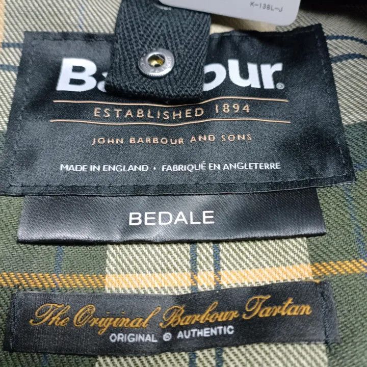 Barbour Barbour Long Sleeve Waxed Jacket for Men 0079 Size US L / EU 52-54 / 3 - 4 Thumbnail