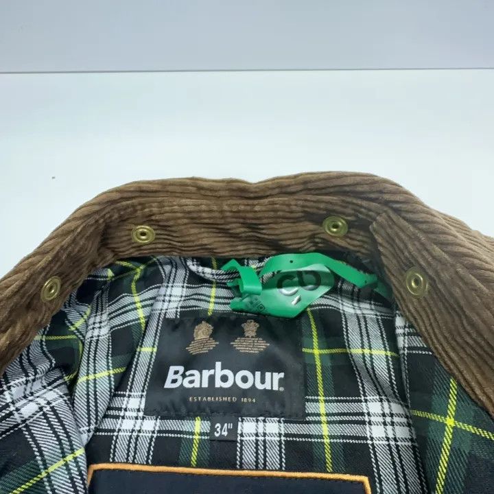 Barbour Barbour FW24 Long Sleeve Waxed Jacket 0079 Size US XXS / EU 40 - 4 Thumbnail