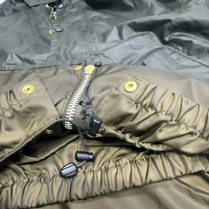 Barbour Barbour FW24 Long Sleeve Waxed Jacket 0079 Size US XXS / EU 40 - 7 Thumbnail