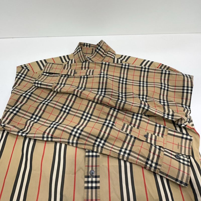 Burberry Burberry Classic Cut Cotton Shirt for Men 0079 Size US L / EU 52-54 / 3 - 4 Thumbnail