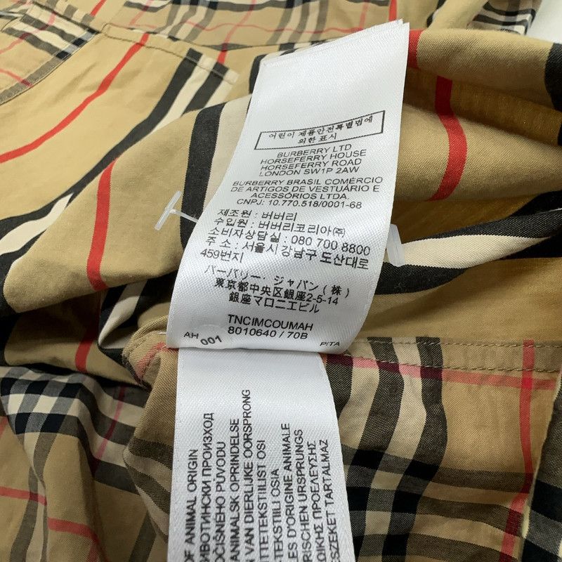 Burberry Burberry Classic Cut Cotton Shirt for Men 0079 Size US L / EU 52-54 / 3 - 3 Thumbnail